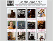 Tablet Screenshot of cosmicamerican.com